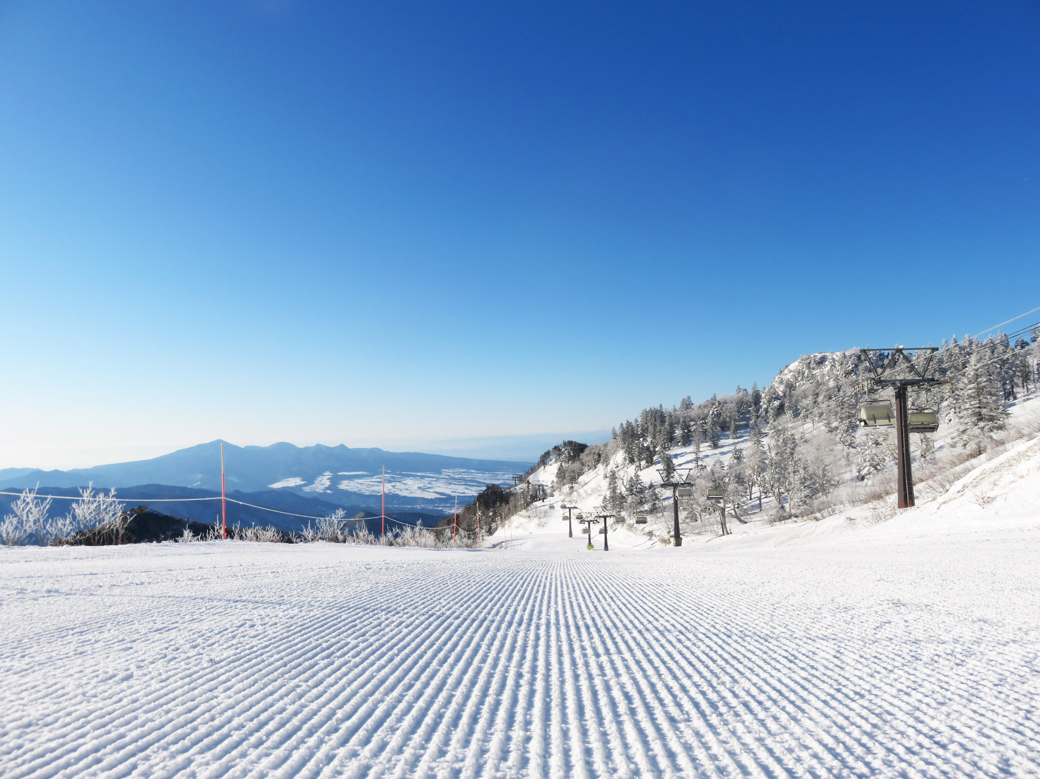 圧雪バーン