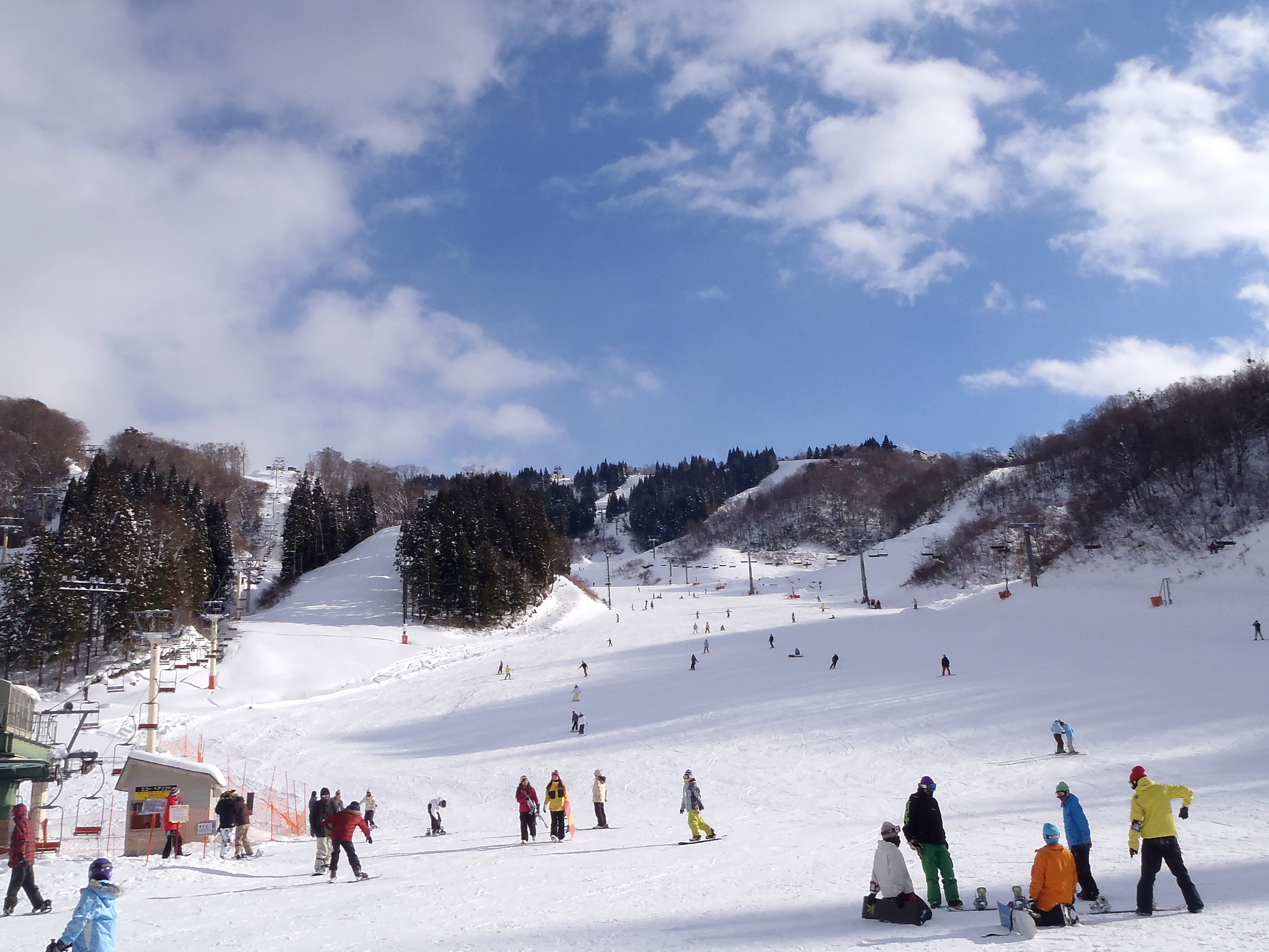 圧雪バーン