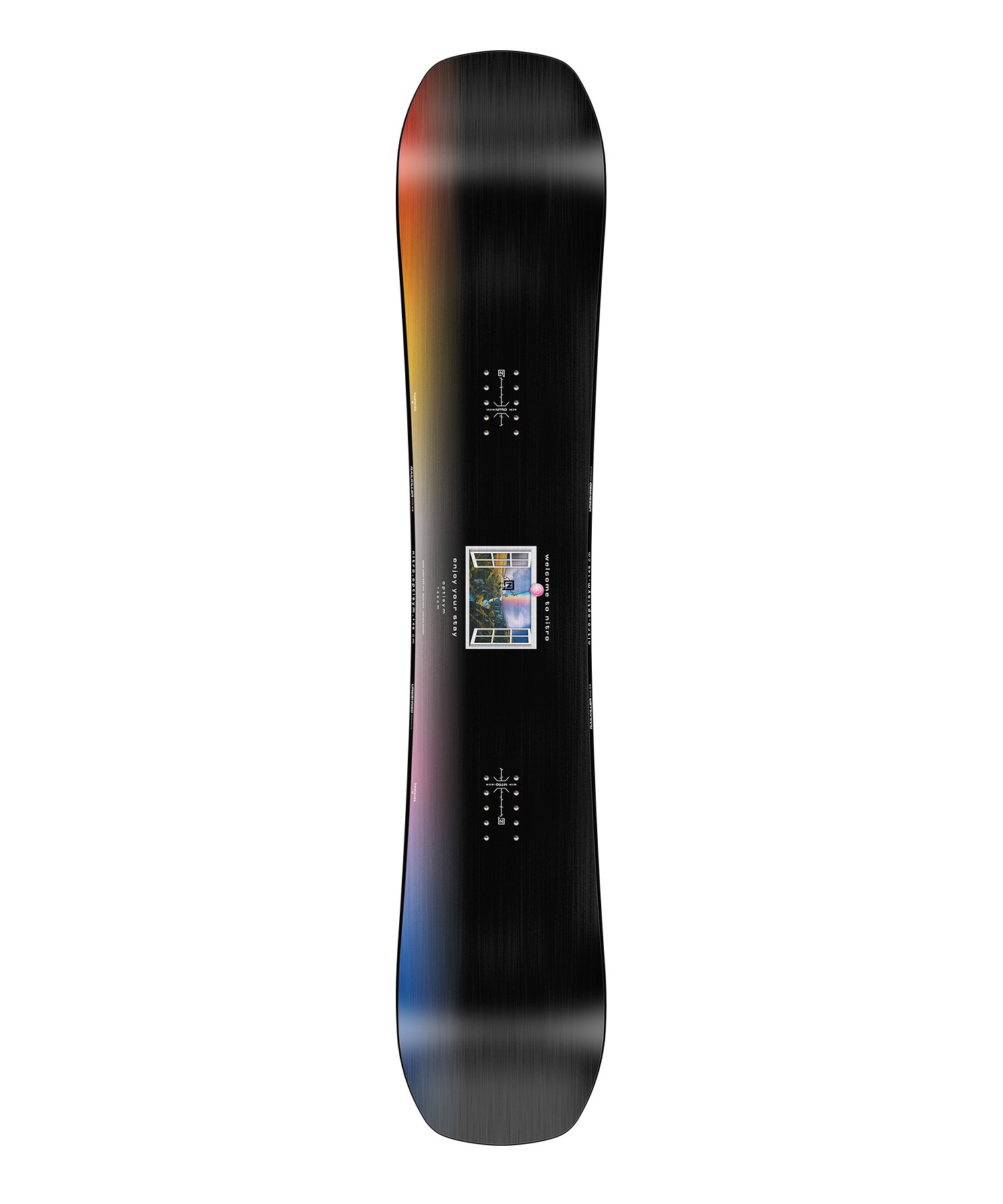 NITRO ナイトロ オプティシム スノーボード 板 メンズ 24-25 LL A26(ONECOLOR-146cm)