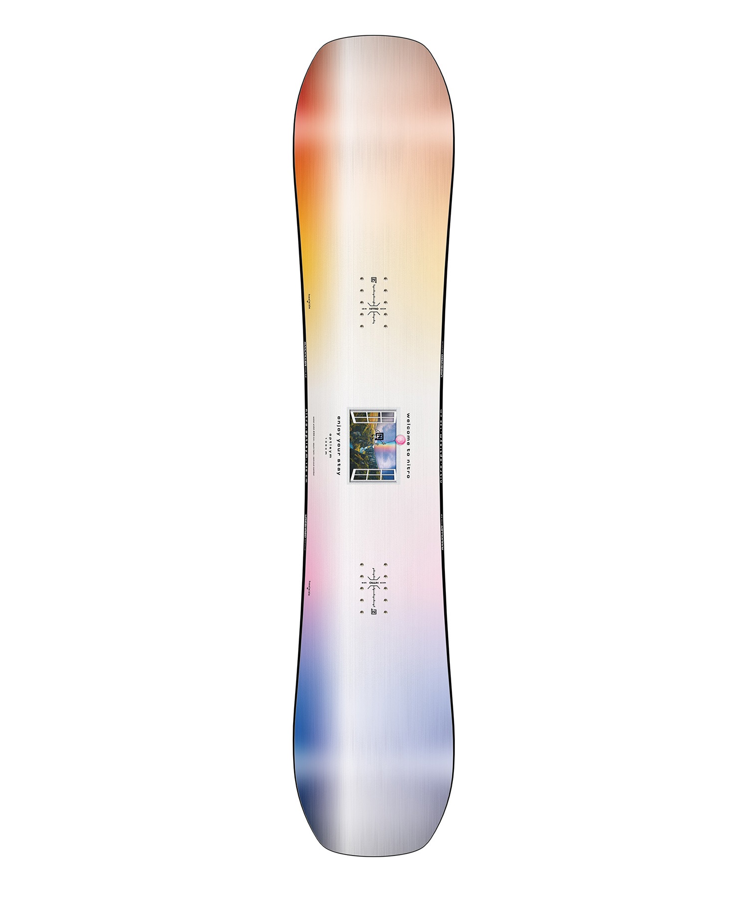 NITRO ナイトロ オプティシム・ウィメンズ スノーボード 板 レディース 24-25 LL A26(ONECOLOR-138cm)