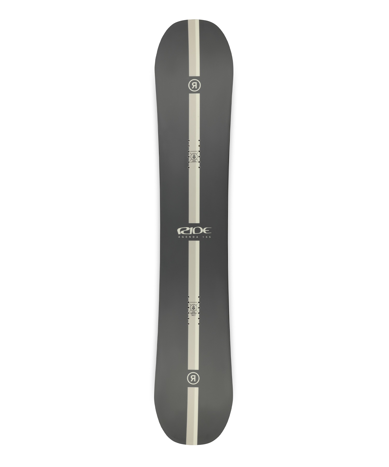 RIDE ライド アジェンダ スノーボード 板 メンズ 24-25 LL A26 セットアイテム対象(ONECOLOR-149cm)