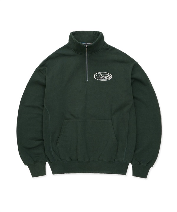 DIMITO ディミト HALF ZIP SWEATSHIRT スノーボード インナーウェア スウェット ユニセックス ムラサキスポーツ 24-25モデル LL I26
