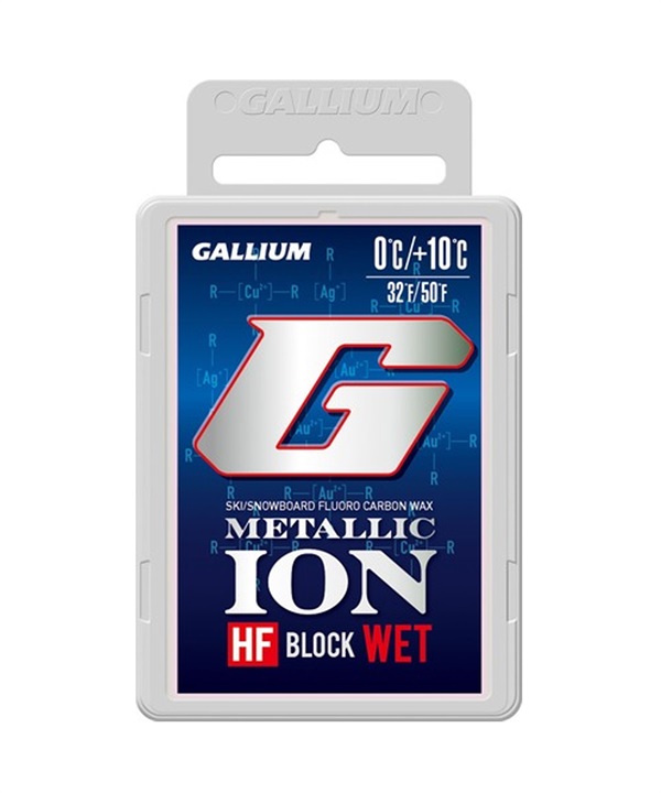 GALLIUM ガリウム M.ION BLOCK WET 50g GS5008 スノーボード WAX スタートワックス レーシングワックス 23-24モデル KK I28