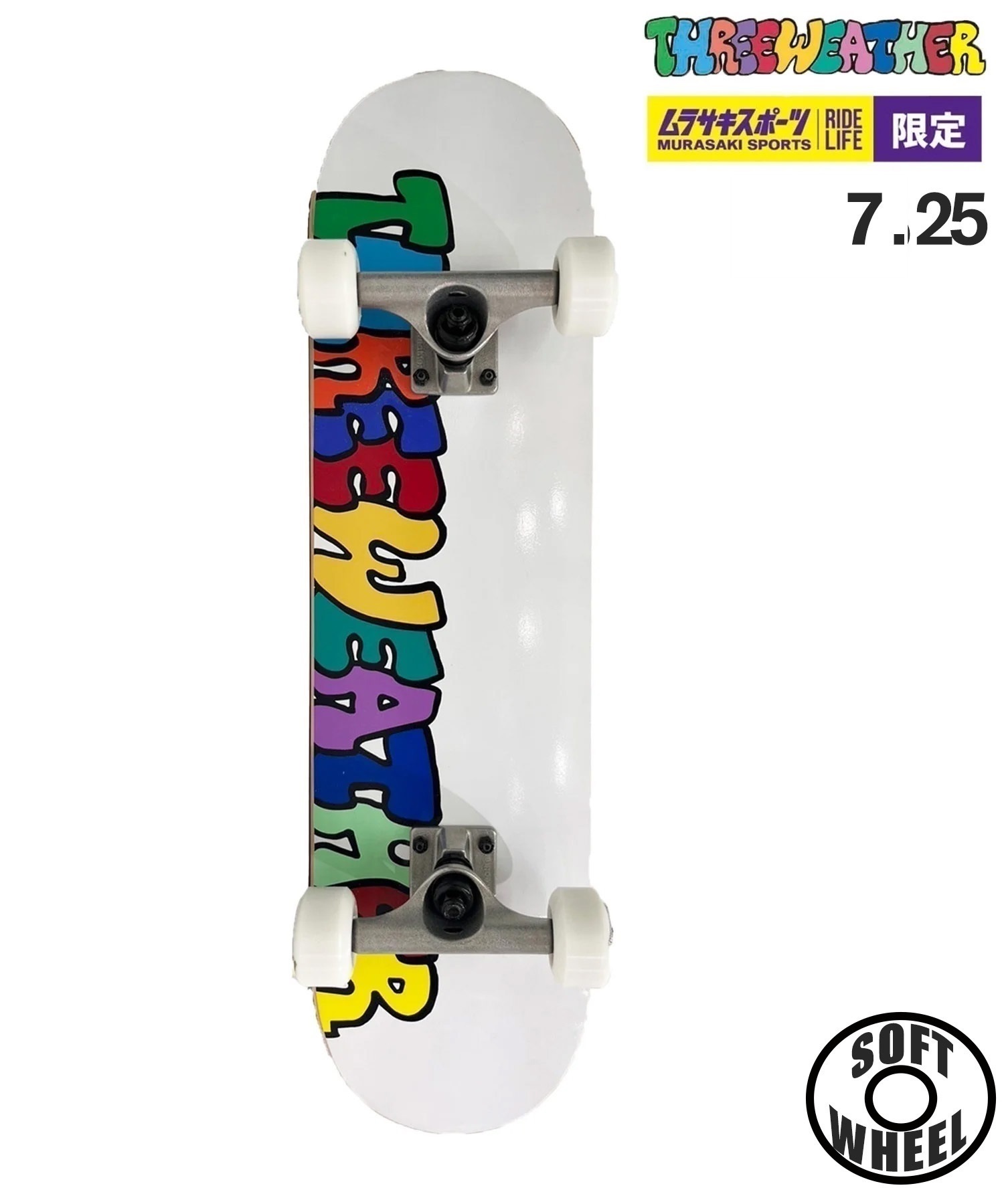 THREE WEATHER スリーウェザー コンプリートセット 7.25～8.0inch TEAM COMPLETEチーム コンプリート SBMR2305678 大人 子供(WT-7.25inch)