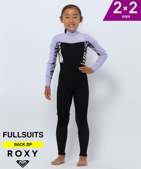 ROXY ロキシー バックジップ スウェル フロック TWT231701 ウェットスーツ フルスーツ キッズ