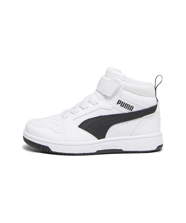 PUMA プーマ スニーカー キッズ ジュニア ハイカット リバウンド V6 ミッド AC+ インファン 17.0cm～21.0cm 393832