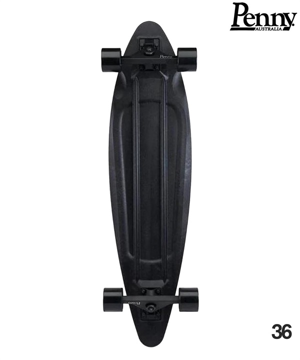 PENNY ペニー BLACK OUT ロング スケートボード ロンスケ クルーザー 36インチ ブラック 初心者 おすすめ