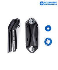 WATERBORNE ウォーターボーン スケートボード サーフ トラック アダプター FIN SYSTEM SURF AND RAIL ADAPTER(BK-ONE)