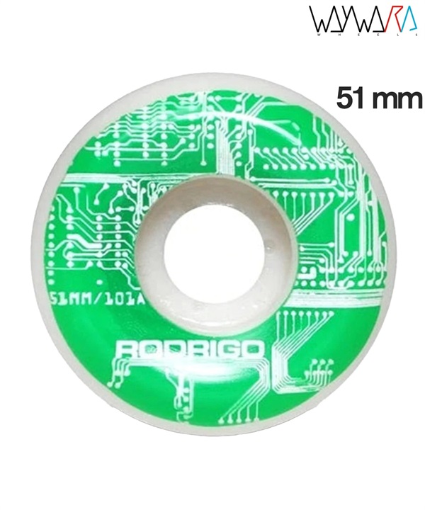 WAYWARD ウェイワード スケートボード ウィール 51mm 101A RODRIGO TX