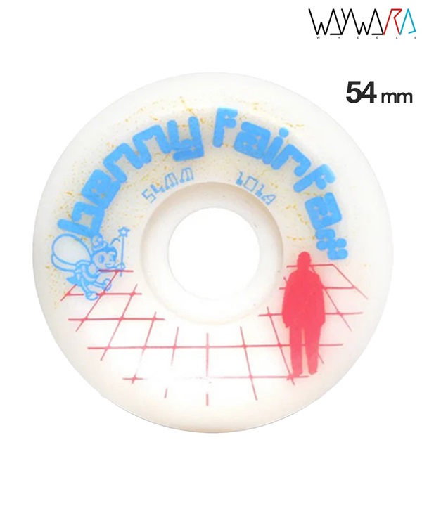WAYWARD ウェイワード スケートボード ウィール 54mm 101A BENNY FAIRFAX