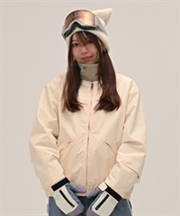 6KNOT シックスノット TRACKER スノーボード ウェア ジャケット レディース ムラサキスポーツ 25-26モデル LL C28【2526】(IVORY-S)