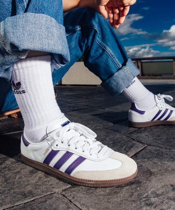 adidas skateboarding アディダス スケートボーディング SAMBA ADV サンバ IE6613 421243959  国内ムラサキスポーツ限定カラー