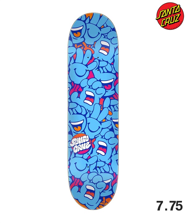 SANTA CRUZ サンタクルーズ スケートボード デッキ 7.75inch FEELBASE HAND PILE