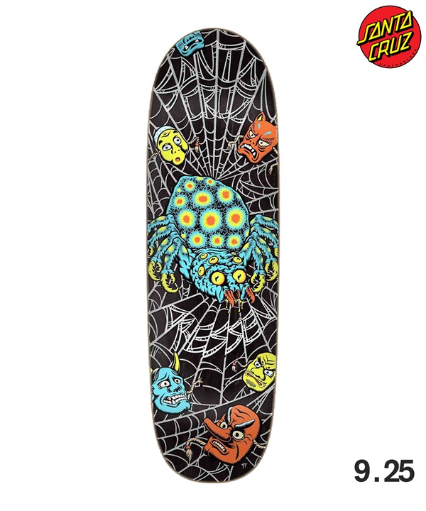 SANTA CRUZ サンタクルーズ スケートボード デッキ 9.25inch DRESSEN SPIDER スケボー