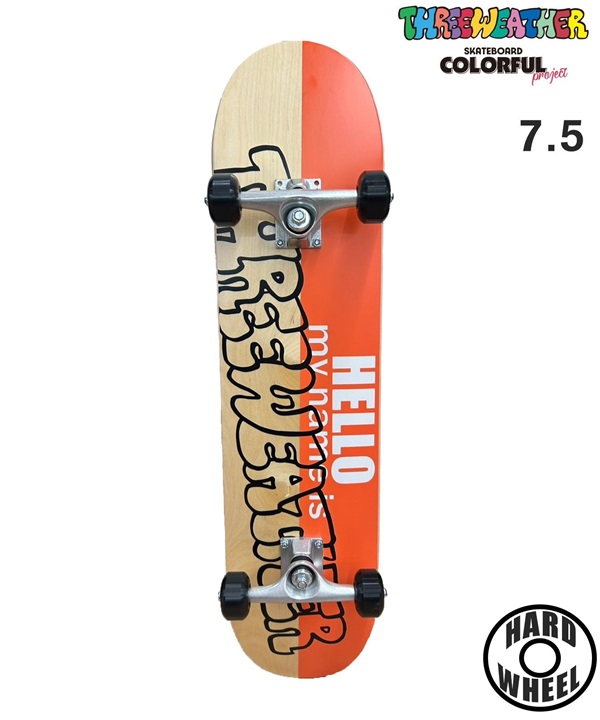 THREE WEATHER スリーウェザー スケートボード コンプリート 7.5,8.0inch I COMP PLUS