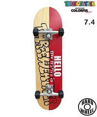 THREE WEATHER スリーウェザー スケートボード コンプリート 7.0,7.4inch I COMP PLUS(NA/RD-7.4inch)