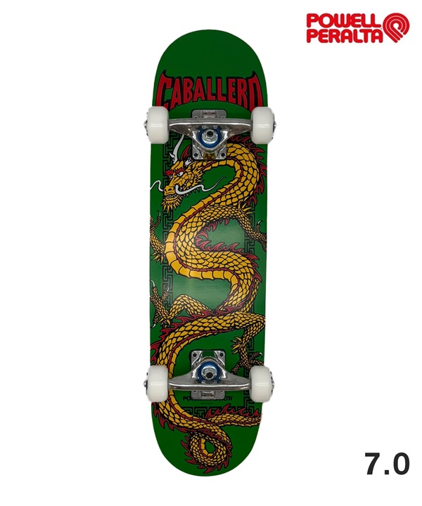 POWELL PERALTA パウエルペラルタ キッズ スケートボード コンプリート 7.5inch 7.75inch CAB CHINESE DRAGON ムラサキスポーツ