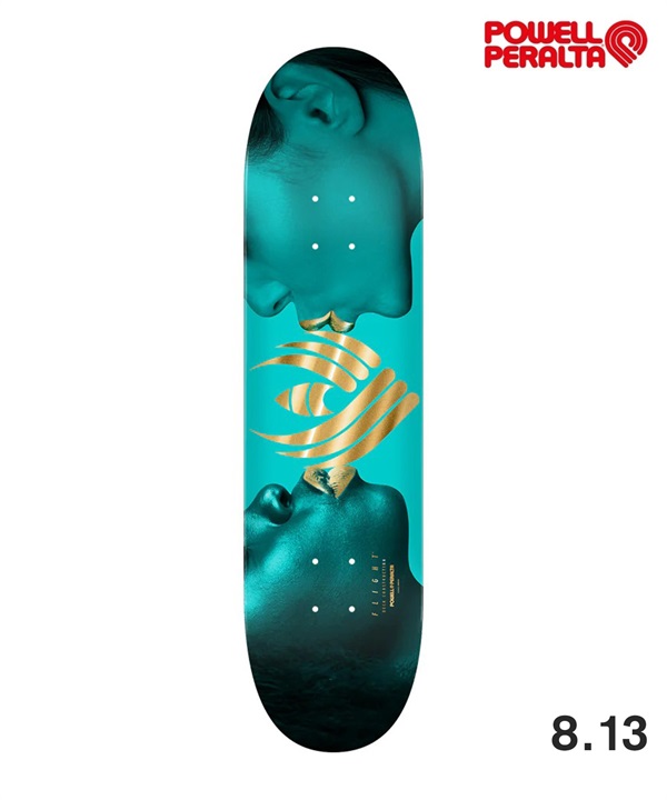 POWELL PERALTA パウエルペラルタ スケートボード デッキ 8.13inch FLIGHT DECK KISS スケボー