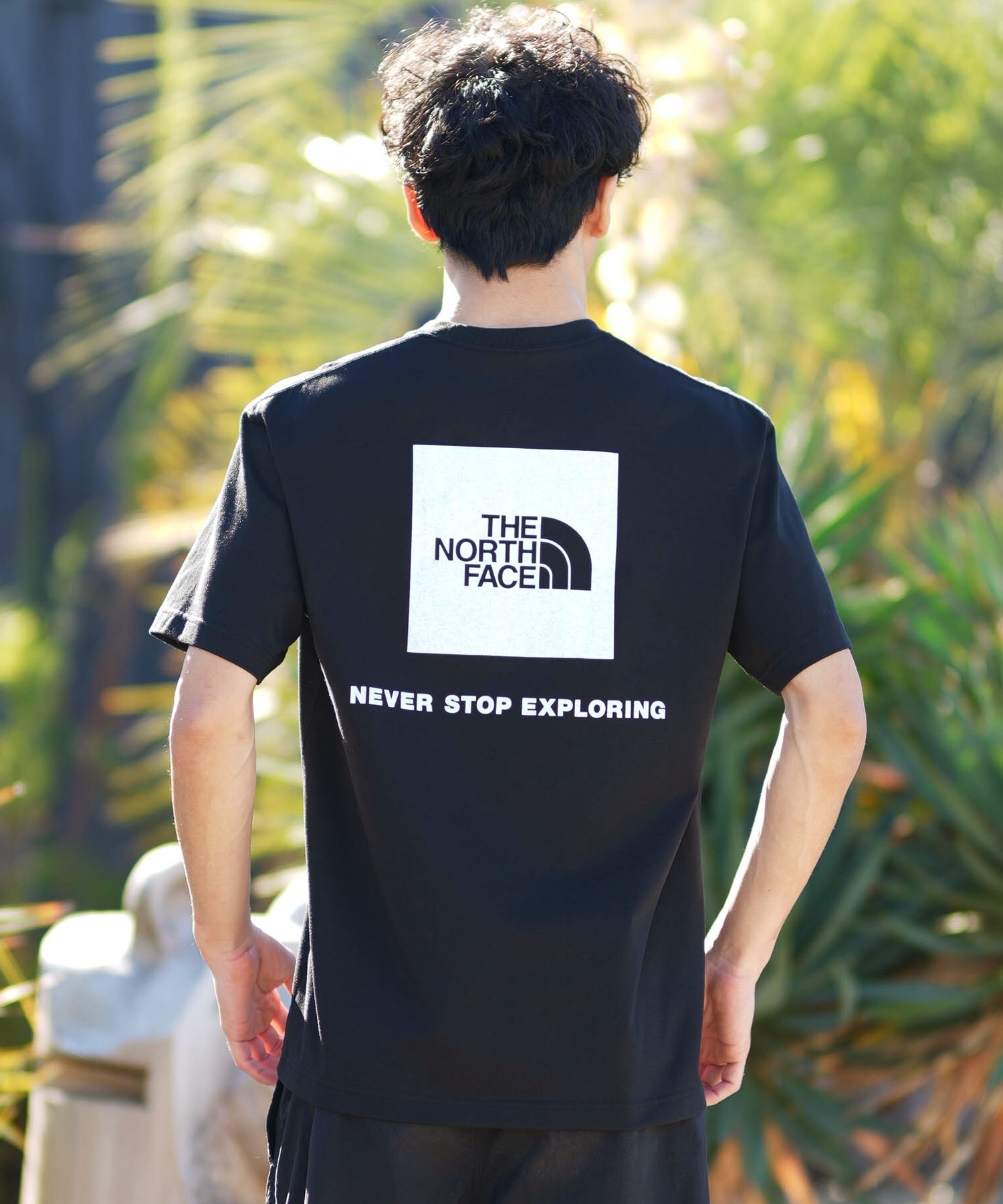THE NORTH FACE ザ・ノース・フェイス 半袖 Tシャツ メンズ ショートスリーブバックスクエアーロゴティー NT32447(K2-S)