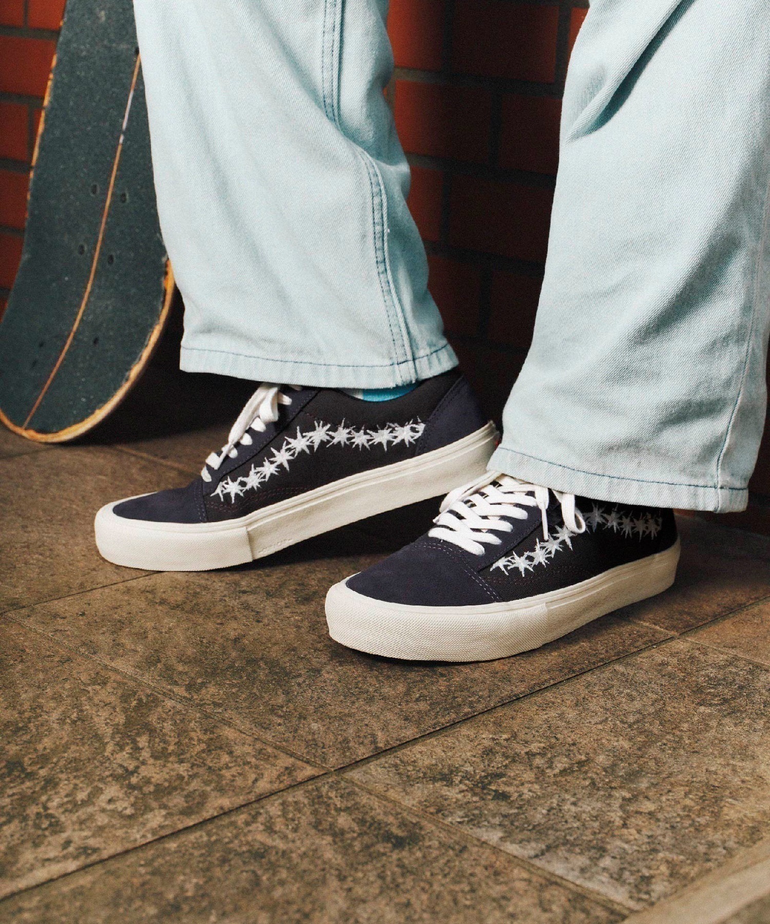 VANS バンズ スニーカー メンズ レディース 靴 シューズ 国内ムラサキスポーツ限定モデル スケシュー SKATE OLD SKOOL VN000EDNGRY(SPLGR-23.5cm)
