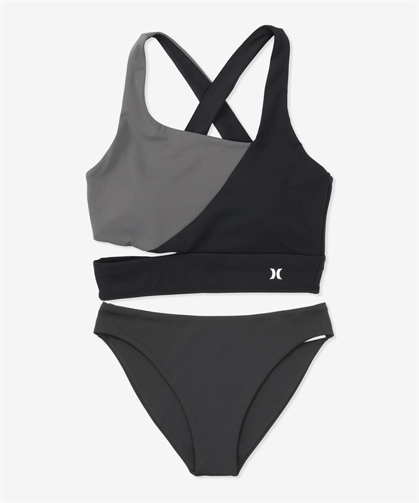 Hurley ハーレー 水着 ビキニ レディース アシンメトリー オーバーラップ WSSW251063