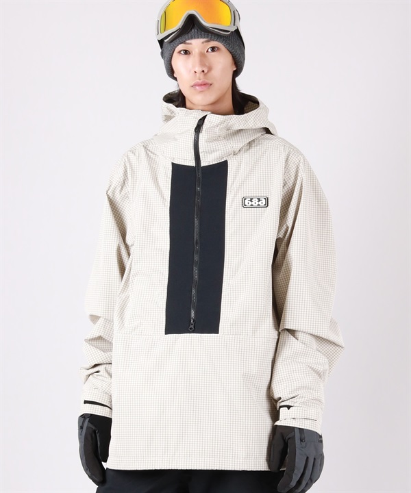 686 シックスエイトシックス GHOST 2.5L ANORAK スノーボード ウェア ジャケット ユニセックス 25-26モデル MM A17【2526】
