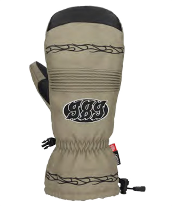 686 シックスエイトシックス Men's Lander Mitt スノーボード グローブ メンズ ムラサキスポーツ 25-26モデル MM H21【2526】