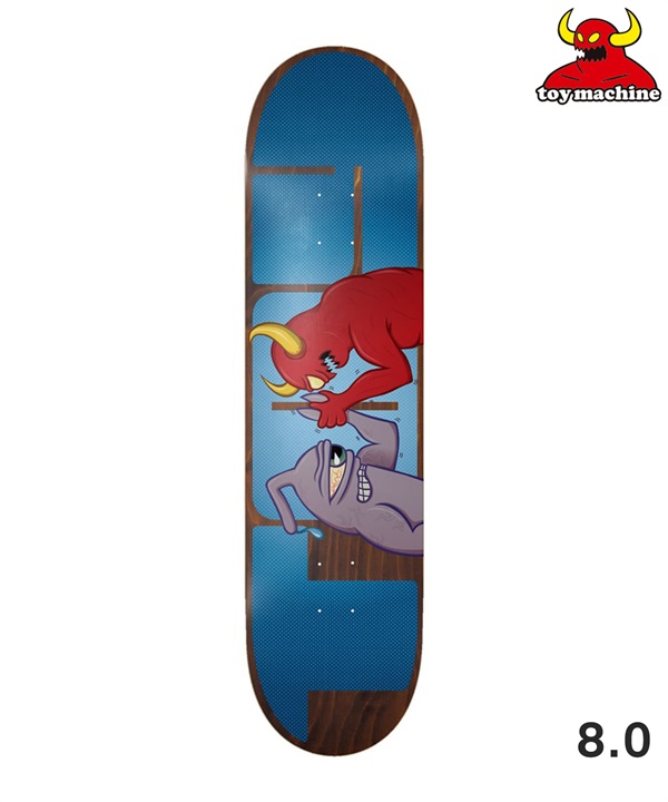 TOY MACHINE トイマシーン スケートボード デッキ 8.25inch MONSTER FLEX 初心者 スケボー
