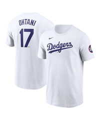 Fanatics ファナティクス NIKE ドジャース 大谷翔平 背番号 Tシャツ MLB 東京シリーズ 開幕戦 袖パッチ N19910ALD901EP(WHITE-M)