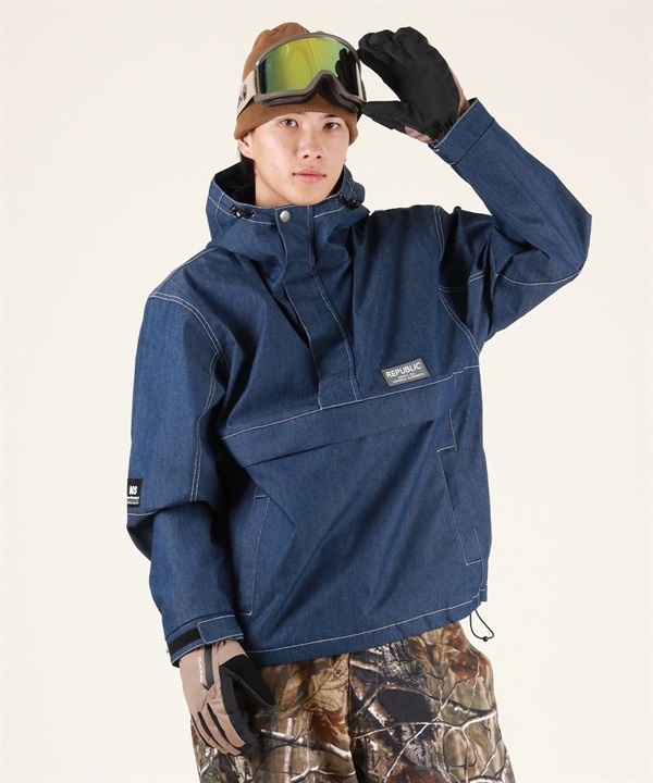 REPUBLIC リパブリック TRAIL PULLOVER JACKET スノーボード ウェア ジャケット ユニセックス 25-26モデル MM E30 【2526】