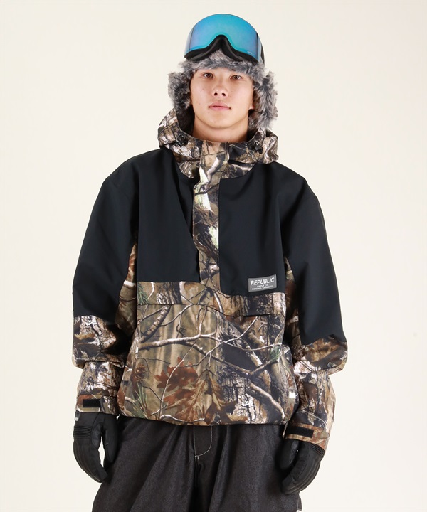 REPUBLIC リパブリック TRAIL PULLOVER JACKET スノーボード ウェア ジャケット ユニセックス 25-26モデル MM E30 【2526】
