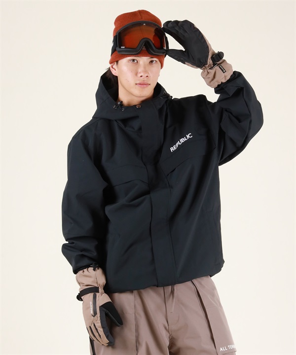 REPUBLIC リパブリック PARKLIVE JACKET スノーボード ウェア ジャケット ユニセックス ムラサキスポーツ 25-26モデル MM E30 【2526】