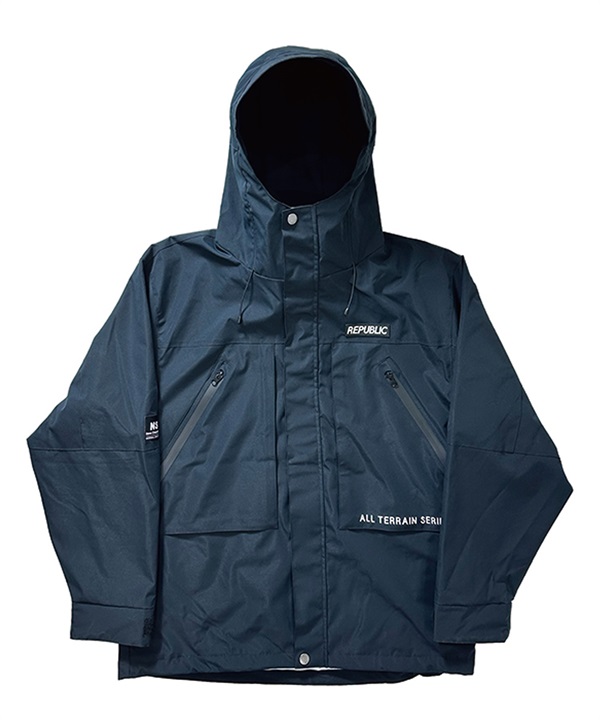 REPUBLIC リパブリック OUTSIDE CITY PARKA スノーボード ウェア ジャケット ユニセックス ムラサキスポーツ 25-26モデル MM E30 【2526】