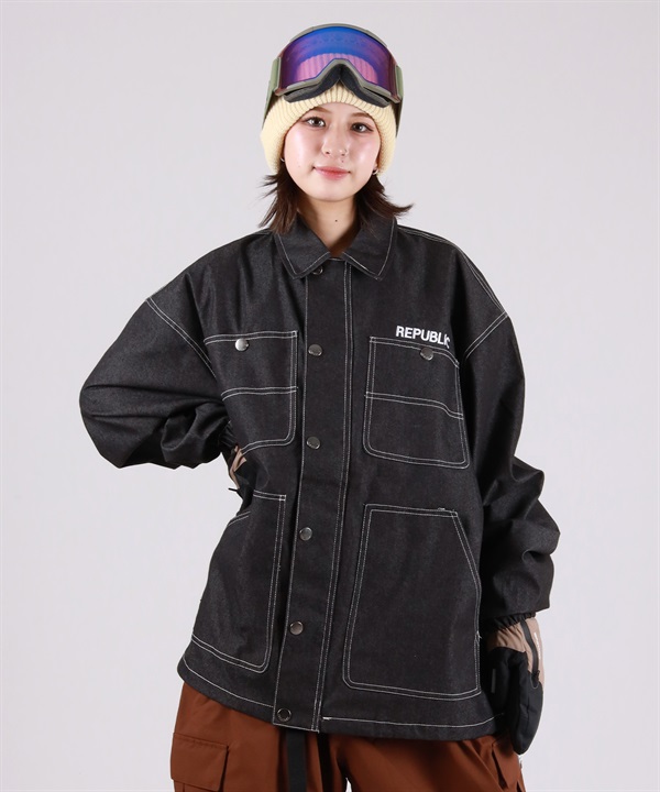 REPUBLIC リパブリック HUNTAING COAT JACKET スノーボード ウェア ジャケット ユニセックス ムラサキスポーツ 25-26モデル MM E30 【2526】