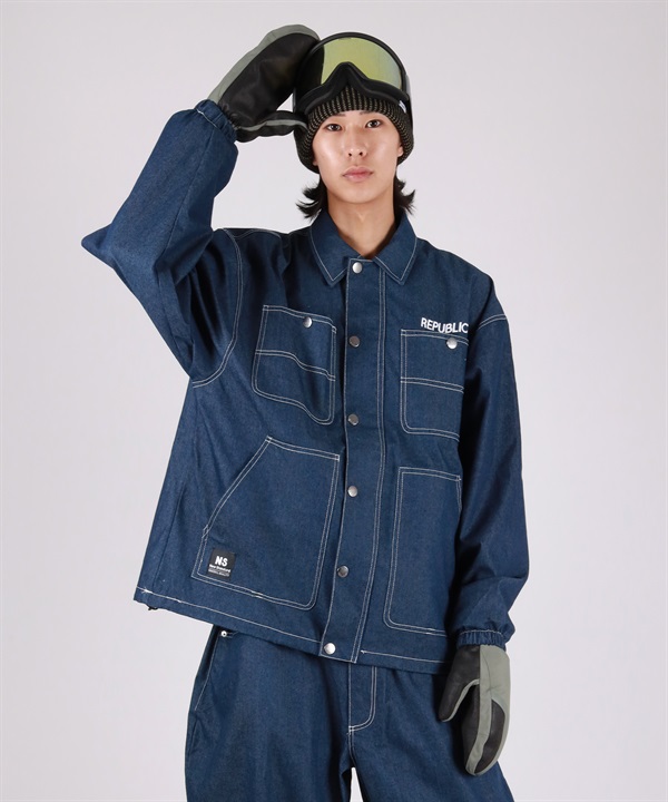 REPUBLIC リパブリック HUNTAING COAT JACKET スノーボード ウェア ジャケット ユニセックス ムラサキスポーツ 25-26モデル MM E30 【2526】