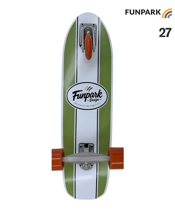 FUNPARK スイングボード 3輪 スケートボード 27inch SWING BOARD 151FUPFUS27