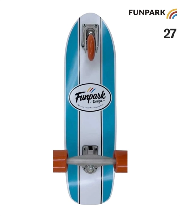 FUNPARK スイングボード 3輪 スケートボード 27inch SWING BOARD 151FUPFUS27
