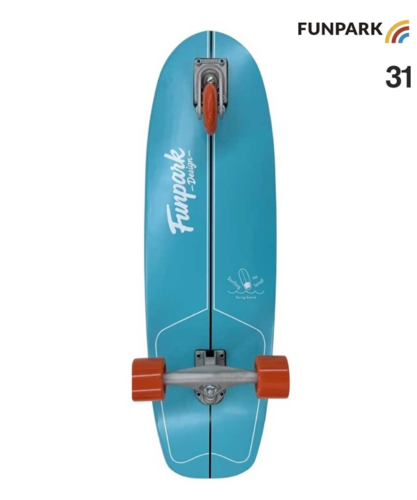 FUNPARK スイングボード 3輪 スケートボード 31inch SWING BOARD 151FUPFUS3