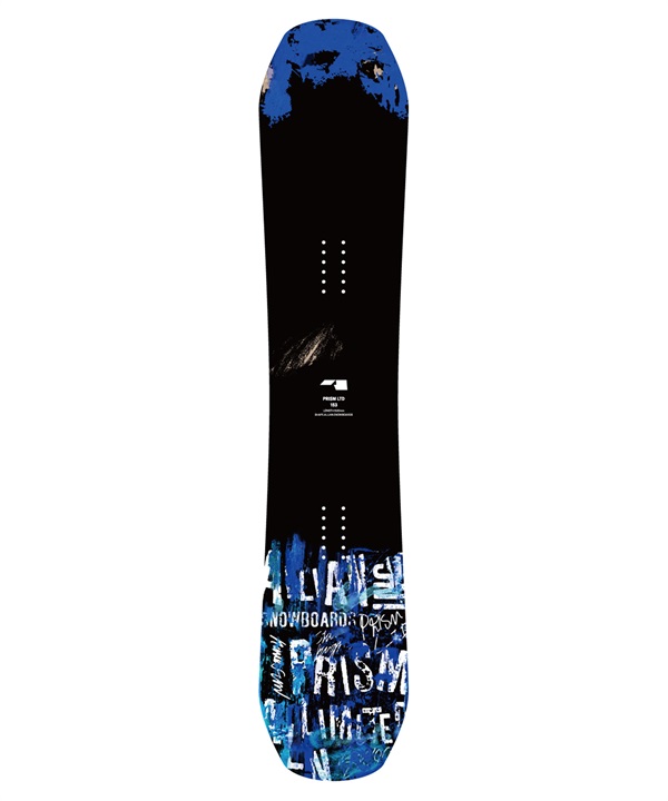 ALLIAN アライアン プリズム リミテッド PRISM LTD スノーボード 板 パウダー オールラウンド フリーラン メンズ 26-27 早期購入