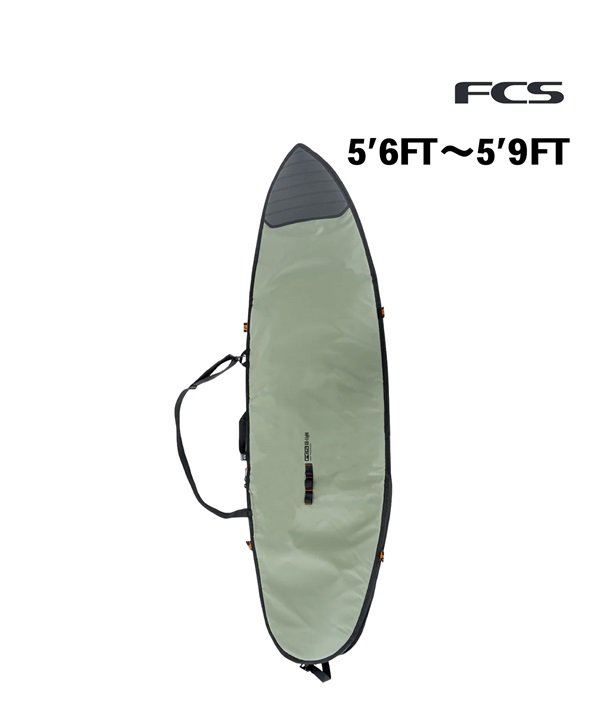 FCS エフシーエス Day Runner Shortboard Cover 5'6～5'9FT サーフィン ハードケース ショートボード用