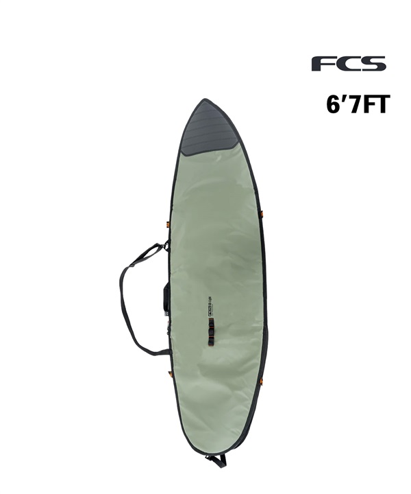 FCS エフシーエス Day Runner Shortboard Cover 6'7FT サーフィン ハードケース ショートボード用