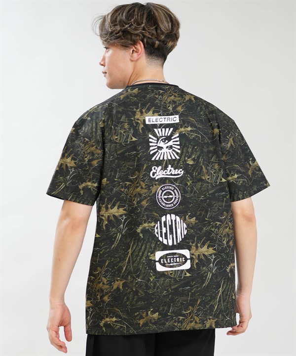 Electric エレクトリック 半袖 Tシャツ メンズ LOGOS DRY S S TEE E26STM03C ムラサキスポーツ限定