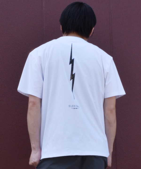Electric エレクトリック 半袖 Tシャツ メンズ VERTICAL VOLT DRY SS TEE E26STM04 ムラサキスポーツ限定