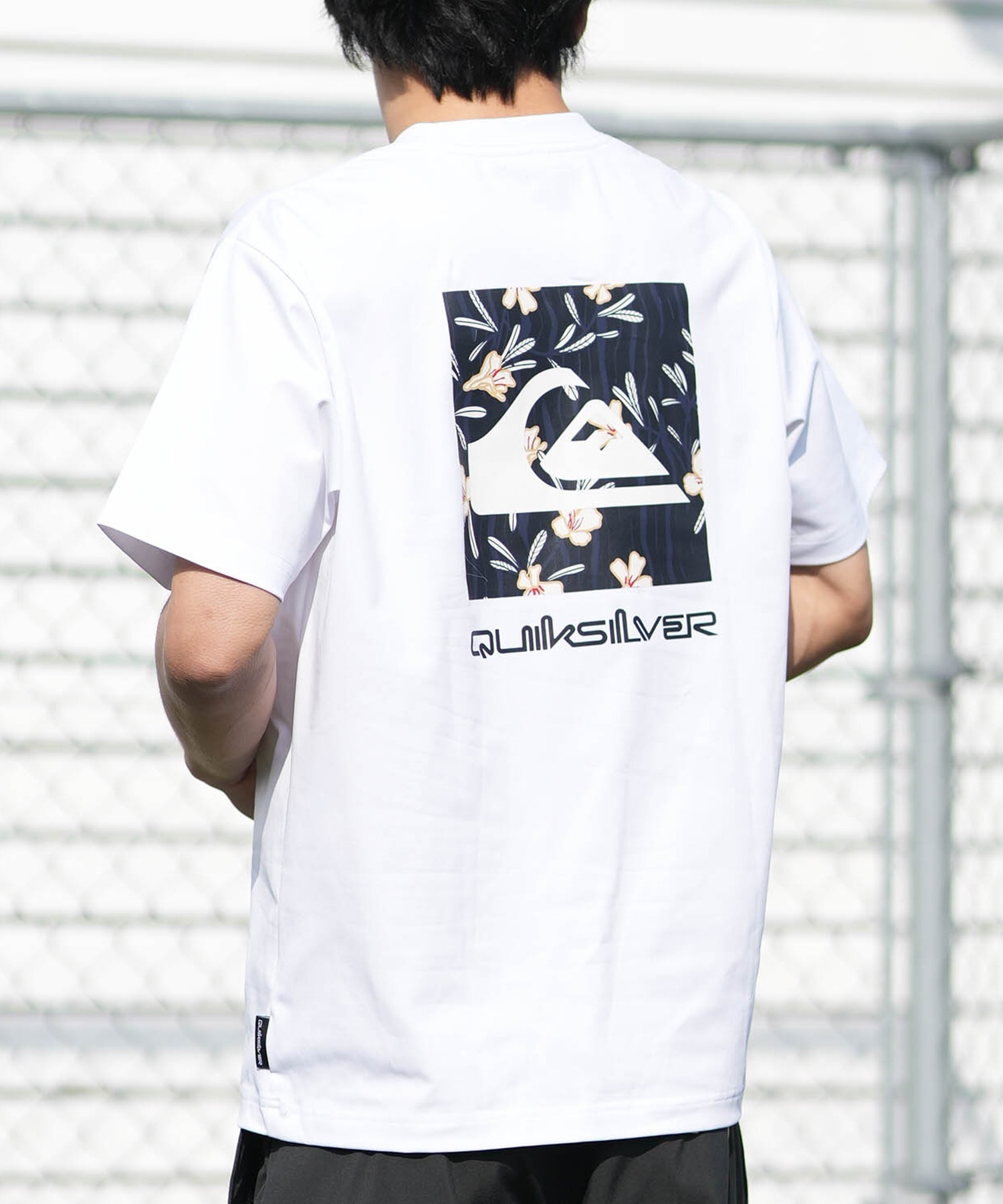 QUIKSILVER クイックシルバー 水着 ラッシュガード 半袖 Tシャツ メンズ UVカット 速乾 水陸両用 QLY261623M ムラサキスポーツ限定