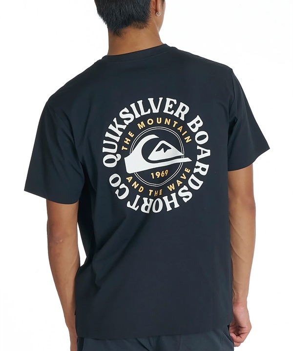 QUIKSILVER クイックシルバー 水着 ラッシュガード メンズ 半袖 Tシャツ UVカット 速乾 軽量 ストレッチ 水陸両用 QLY262015