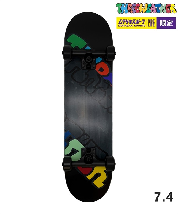 THREE WEATHER スリーウェザー キッズ スケートボード コンプリート 7.25inch 7.4inch SBMR2601 SBMR2602 初心者 完成品