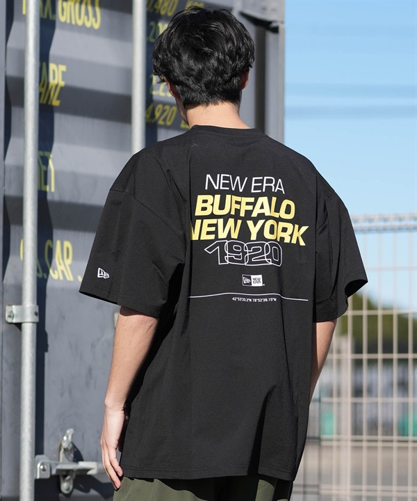 NEW ERA ニューエラ 水着 ラッシュガード 半袖 Tシャツ メンズ UVカット 吸水速乾 耐塩素 耐海水 水陸両用 14774257