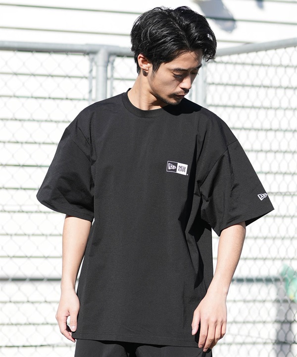 NEW ERA ニューエラ 水着 ラッシュガード 半袖 Tシャツ メンズ UVカット 吸水速乾 耐塩素 耐海水 水陸両用 14774260