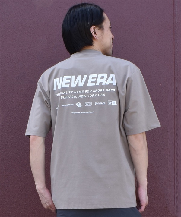 NEW ERA ニューエラ 水着 ラッシュガード 半袖 Tシャツ メンズ バックプリント UVカット 水陸両用 OD SS OS UT TEE ARCHIVE 14774264
