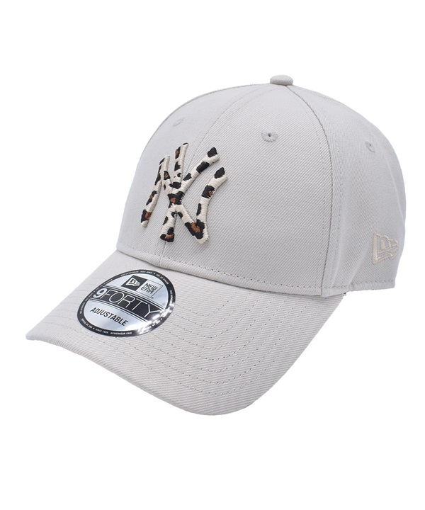 NEW ERA ニューエラ キャップ 9FORTY ニューヨーク・ヤンキース レオパードロゴ ストーン 15200424 ムラサキスポーツ限定